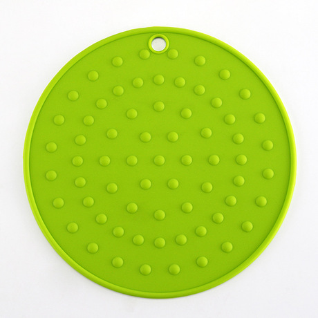 Thực phẩm cấp đế lót ly silicone mat placemat cách nhiệt vòng cao mat dễ dàng để làm sạch nhà sản xuất bộ đồ ăn pad bán buôn Silicone giả