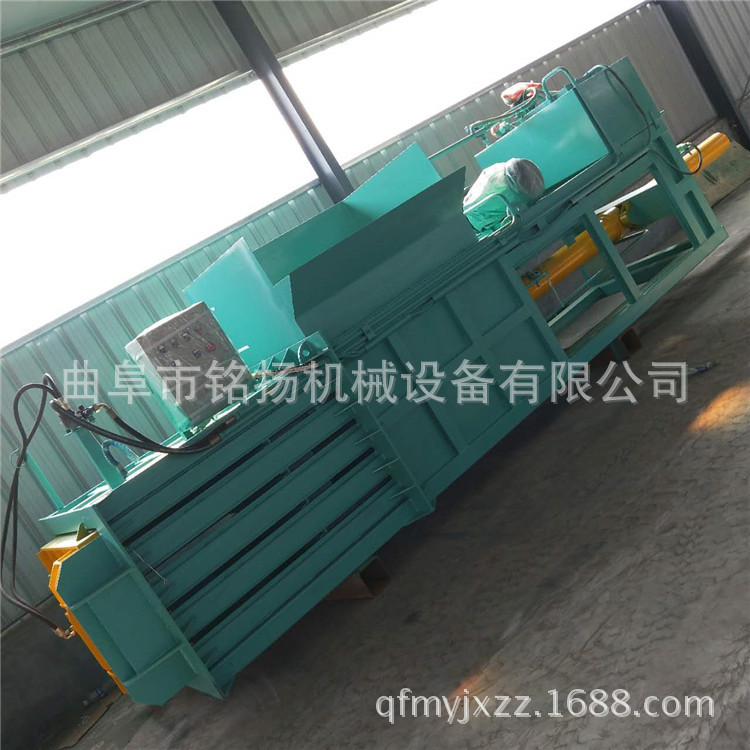 废品回收站用废品压缩用液压打包机省力压缩平整液压打包机图片