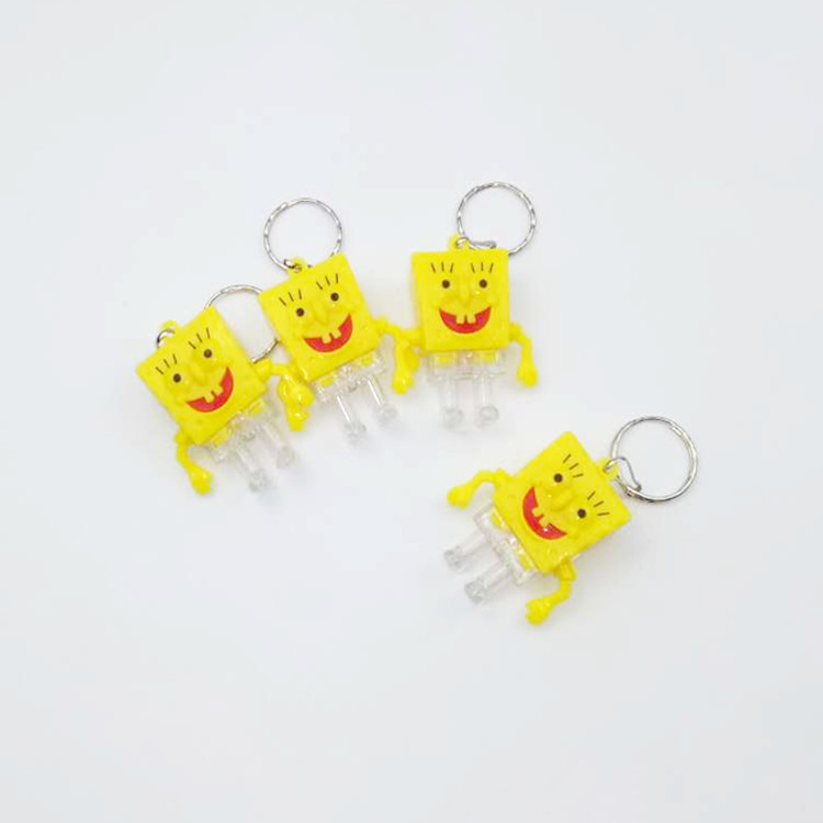 义乌君龙 led创意卡通闪光挂件 钥匙扣灯