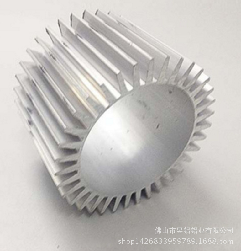 专业生产工业铝型材挤压铝件加工氧化着色哑黑了合金型材散热型材