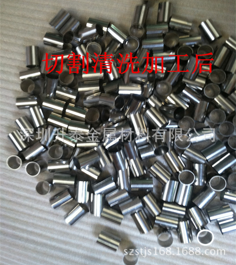 316L不锈钢毛细管316L食品级毛细管 医用针管切割加工