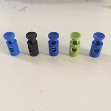 厂家定制 注塑开模塑胶模具压缩加工独立包装弹簧扣 批发塑胶绳扣
