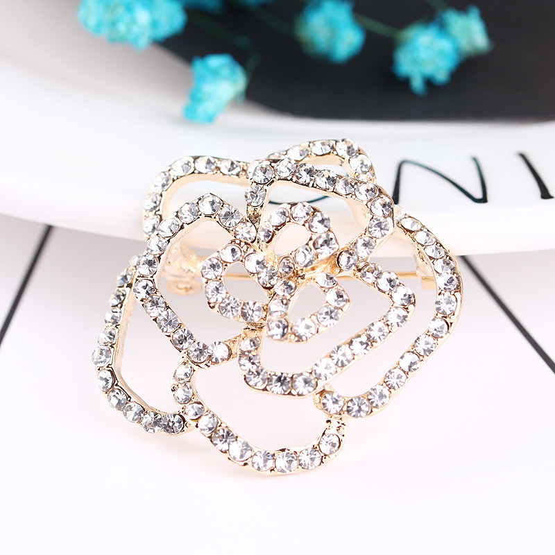 Koreanische version von strass temperament rose brosche anzug corsage strickjacke mode pin fabrik direkt verkäufe_voghion.com