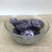天然紫晶水晶碎石 大塊 魚缸 花盆 裝潢 裝飾每件500克