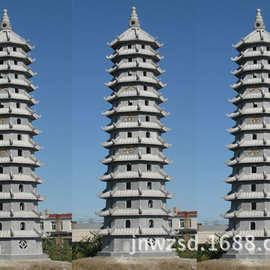 寺院石雕经幢制作 福建石刻覆钵塔图片 山东石雕宝箧塔价格