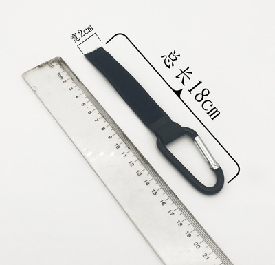 直供婴儿推车挂钩多功能加大牢固尼龙魔术贴挂钩便携款金属登山扣