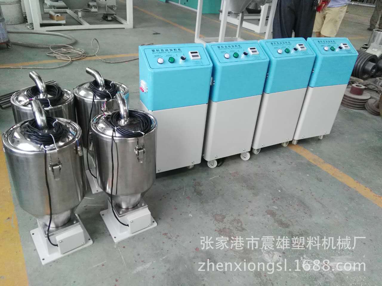 PVC料自动上料机600kg/h现货 PE颗粒真空加料机 色母粒自动吸料机