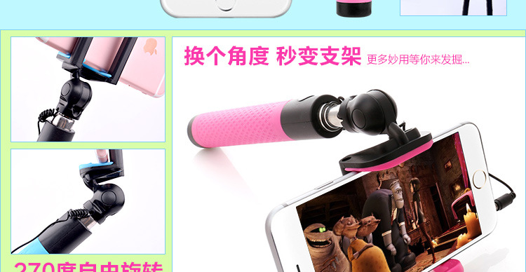 Perche selfie en Alliage d aluminium - Ref 3385981 Image 25