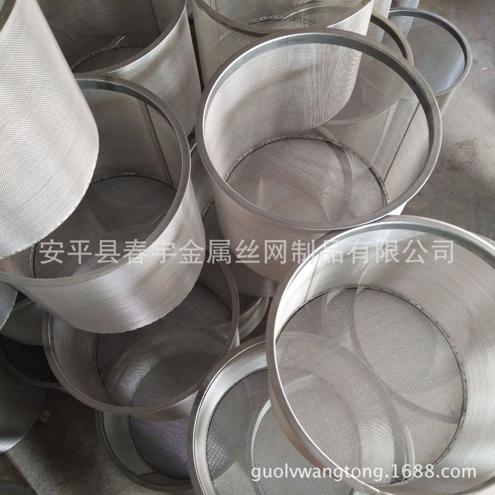 加工不锈钢双联过滤网40目60目100目200目白酒过滤器金属丝网滤袋