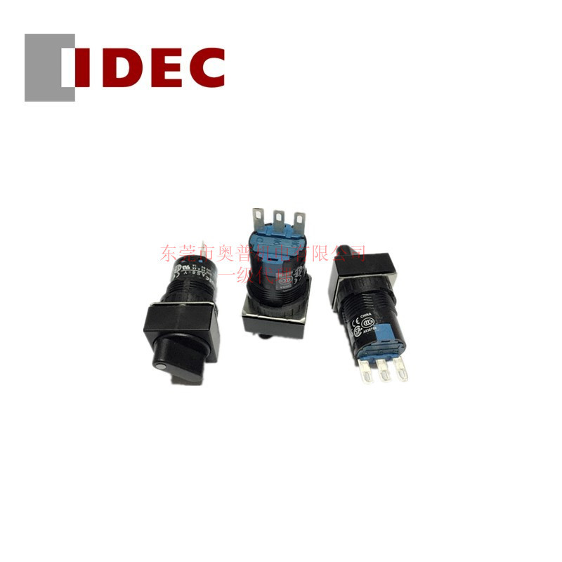 IDEC和泉选择开关按钮 AS6Q-21YPC 和泉选择按钮开关全新原装正品