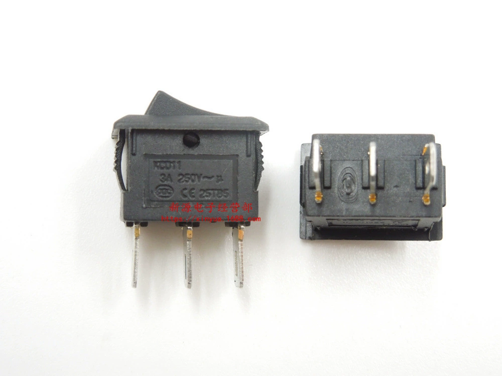 KCD11-3P 250VAC/3A ship type switch-shaped switch 8*13.5 kcd11-101 3 pin 2 gear