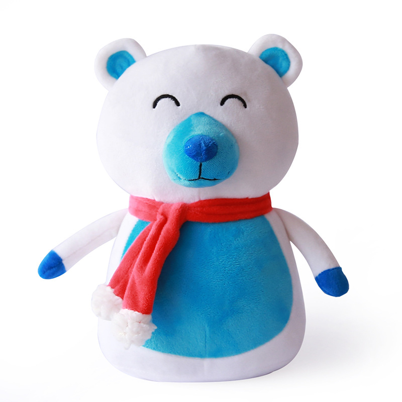 Directo de fábrica nuevo personalizado de Navidad de ciervos de peluche muñeca multicolor muñeca interior decoraciones de la muñeca