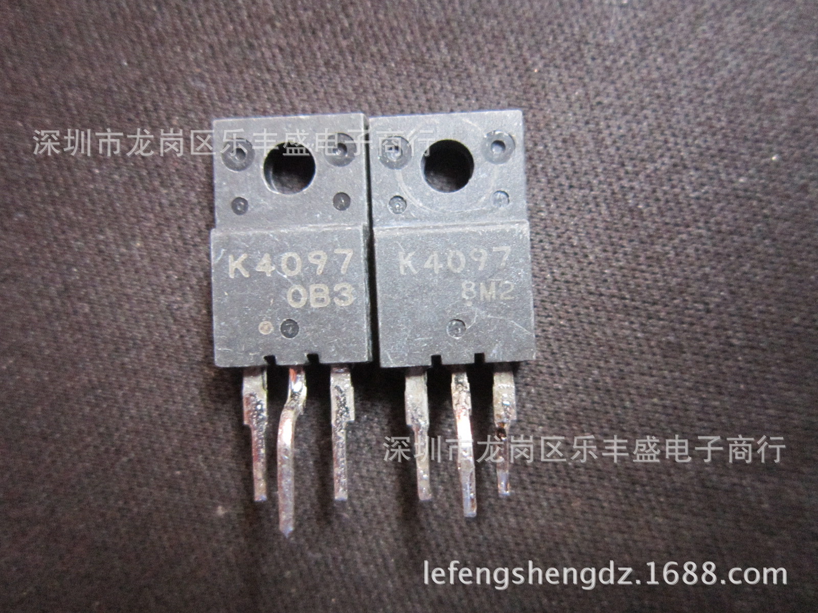 K4097 2SK4097LS 拆机SANYO TO-220F N通道MOS 9.5A 500V