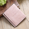 Summer short wallet, ultra thin retro card holder, Korean style