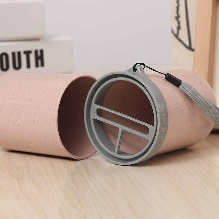 Wheat Straw Travel Storage Cup Image 10