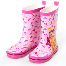Giày đi mưa màu hồng cho bé gái ba đôi giày công chúa cho trẻ em đi mưa bốn mùa có thể mang giày dép cho trẻ em Giày đi mưa
