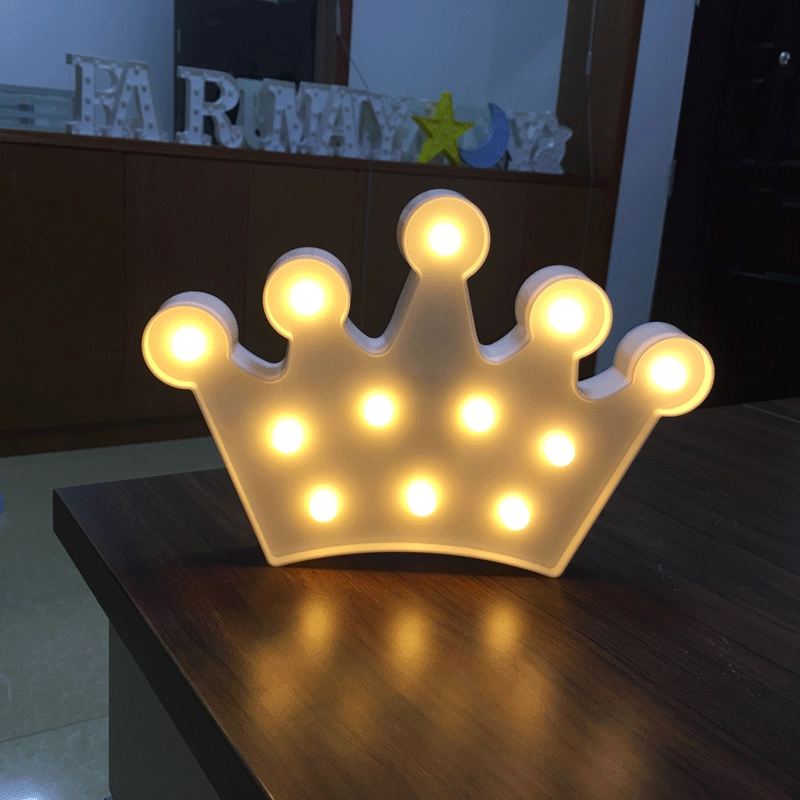 Светодиодная световая лампа ночная – креативная настольная лампа от Tengyue Lighting, цветные фигуры ламп: кактус, ананас, единорог, звезда