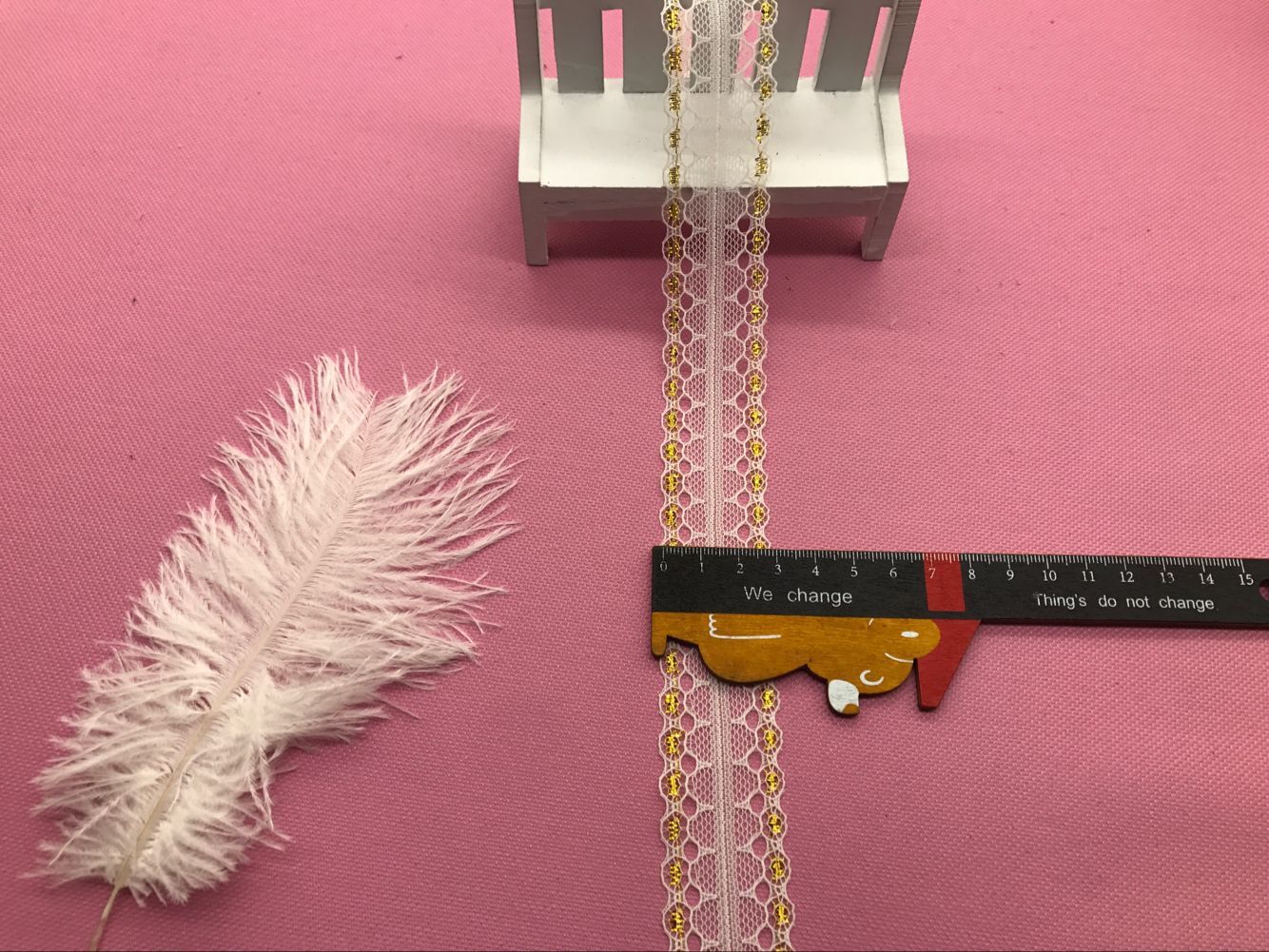 长乐蕾丝花边金银彩厂家直销长期现货供应 169-2金# 宽度3CM