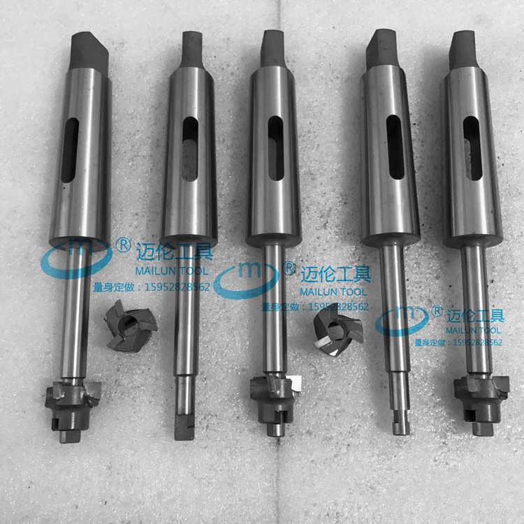 快换式镶合金反锪钻 背面窝锪沉头加工专用反锪刀 D18/d10.5-60L