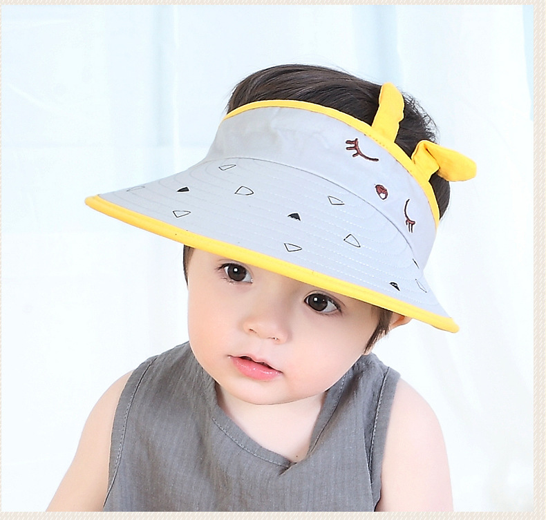 小兔大檐空顶帽_15