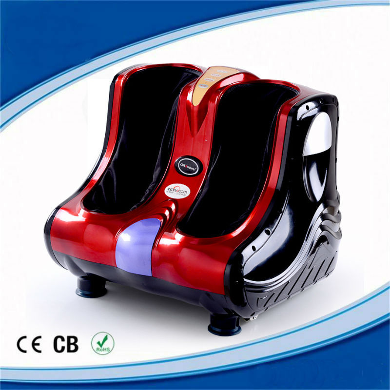 多功能加熱按摩足療機 腳底按摩儀足底震動美腿機腿部按摩器氣囊