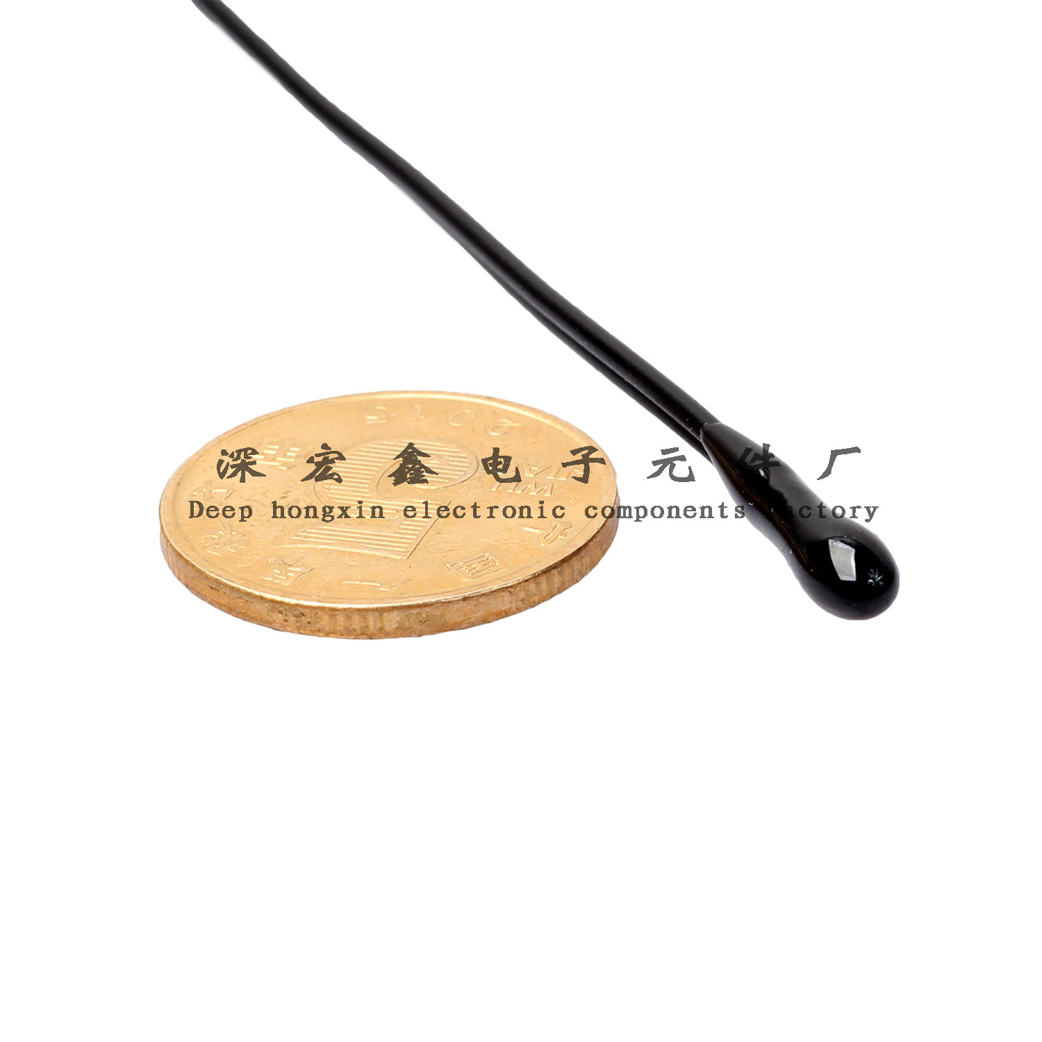 厂家直销 高精度 环氧树脂封装 水滴头 温度传感器 NTC-10K3435