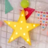 Yellow Big Five Star