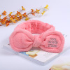 Korean Edition lady Hairdressing high-grade France brushed Makeup Wash one's face Facial mask Headband Hair hoop Orecchiette Shop gift