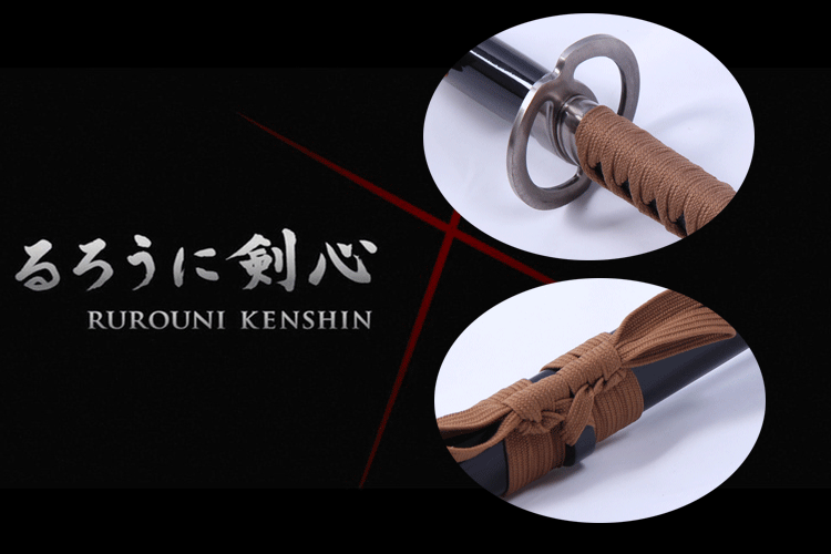 浪客剑心cosplay绯村剑心逆刃刀电影版动漫版武器道具逆刃刀未开-阿里巴巴