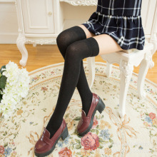 日系学院风百搭学生袜中筒过膝袜春秋显瘦长筒JK制服美腿袜子