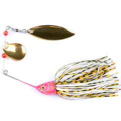 Cross-border Lure Bait, 24g Biomimetic Bait with Whiskers, Composite Rotating Spinner for Black Carp, Metal Lure, Artificial Bait