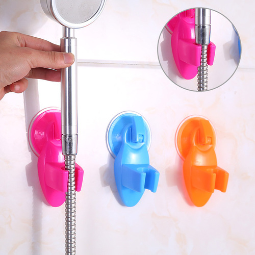 Strong suction cup shower seat bathroom shower bracket base shower head shower fixed seat suction cup shower bracket