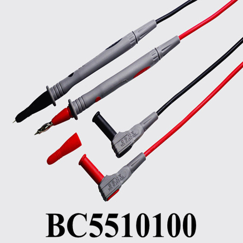 Factory Direct Sale Multimeter Probe High-Quality Dual Color 4mm Lantern Plug Multimeter Test Leads Wholesale