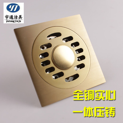 All copper superior quality the floor drain Self-priming Alone Dual-use Deodorant the floor drain the floor drain Deodorant the floor drain stainless steel
