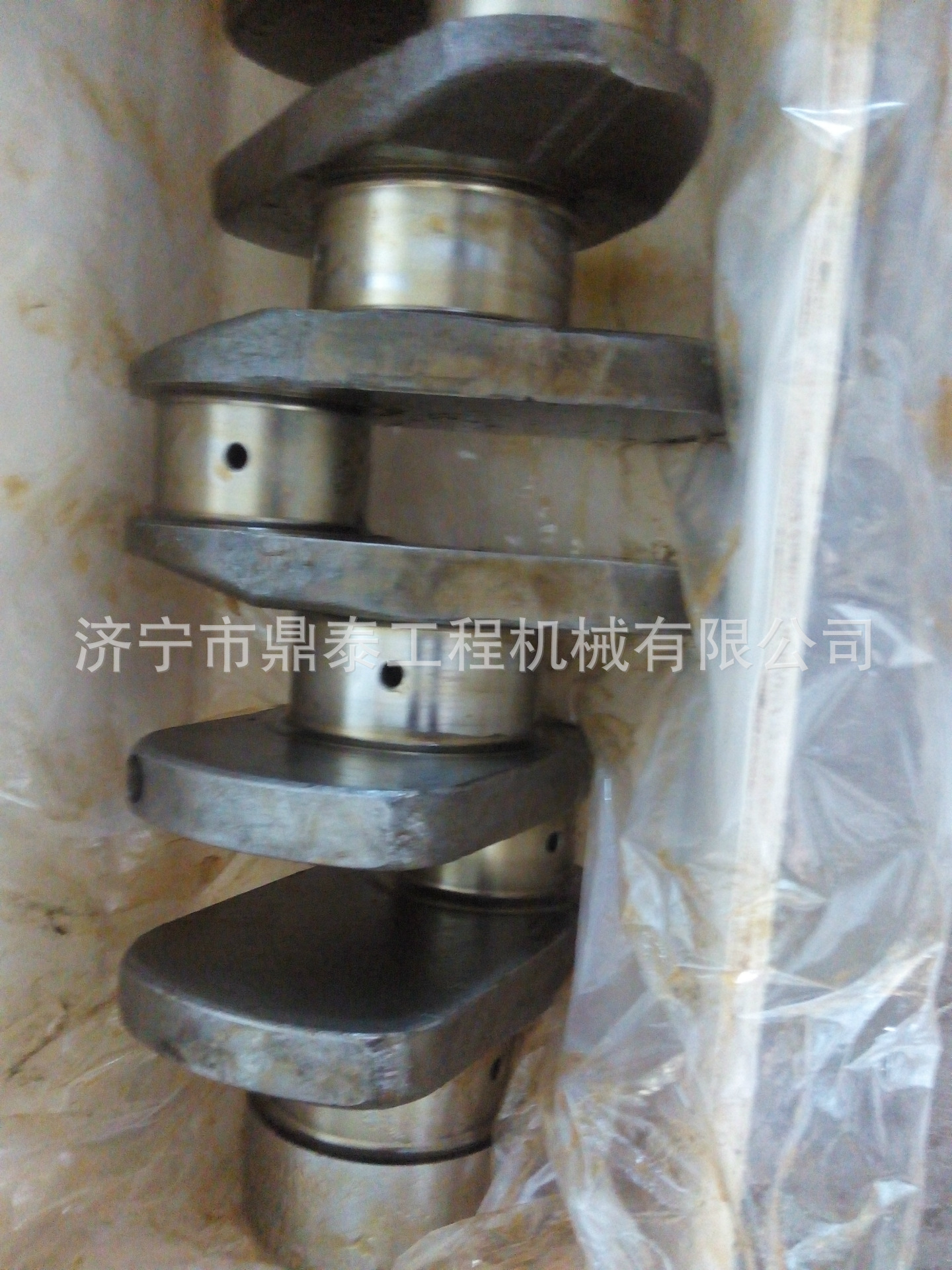 进口挖掘机配件PC200-6挖掘机发动机 曲轴