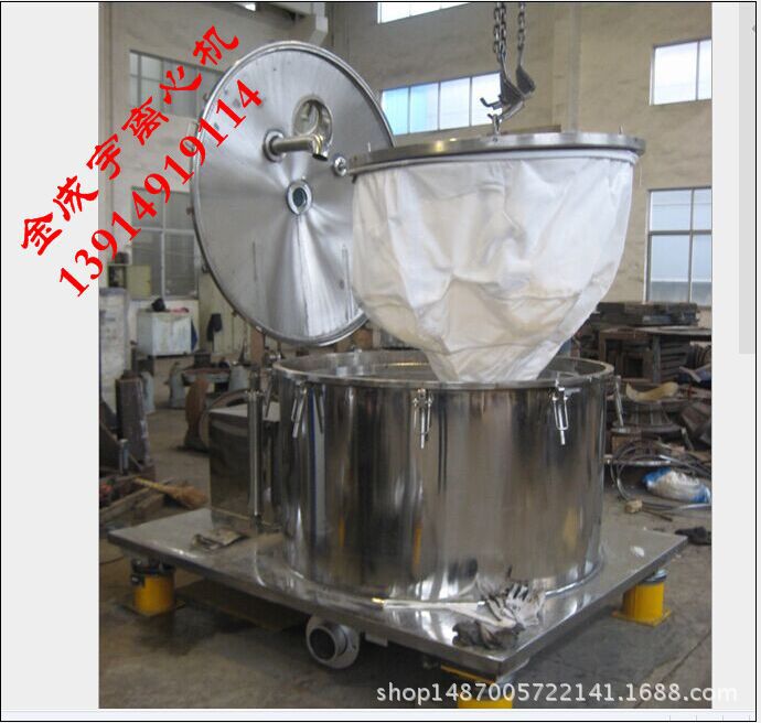 吊袋式离心机PD1000型，平板式吊袋离心机PSD1000型高效全自动