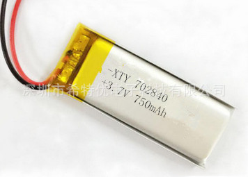 成人用品锂电池702840 750mAh 3.7v玩具聚合物充电锂电池