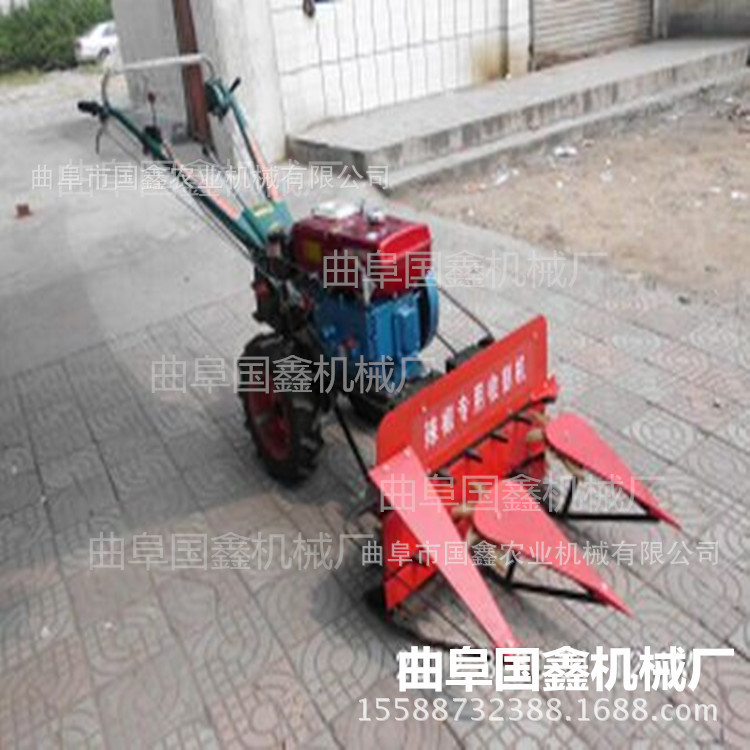 阆中稻麦打捆收割一体机 小麦水稻割捆一体机