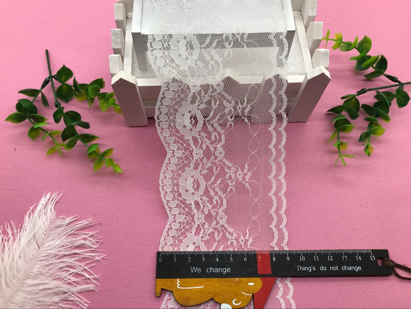 无弹蕾丝花边尼龙花边厂家直销长期现货供应 387# 宽度 9CM