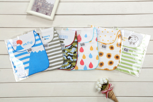 New baby dual-use sweat towel newborn soft pad sling 6-layer gauze sweat absorbent towel