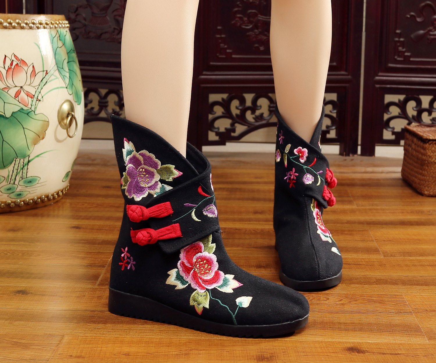 Bottes femme en Toile - Ref 3355292 Image 18