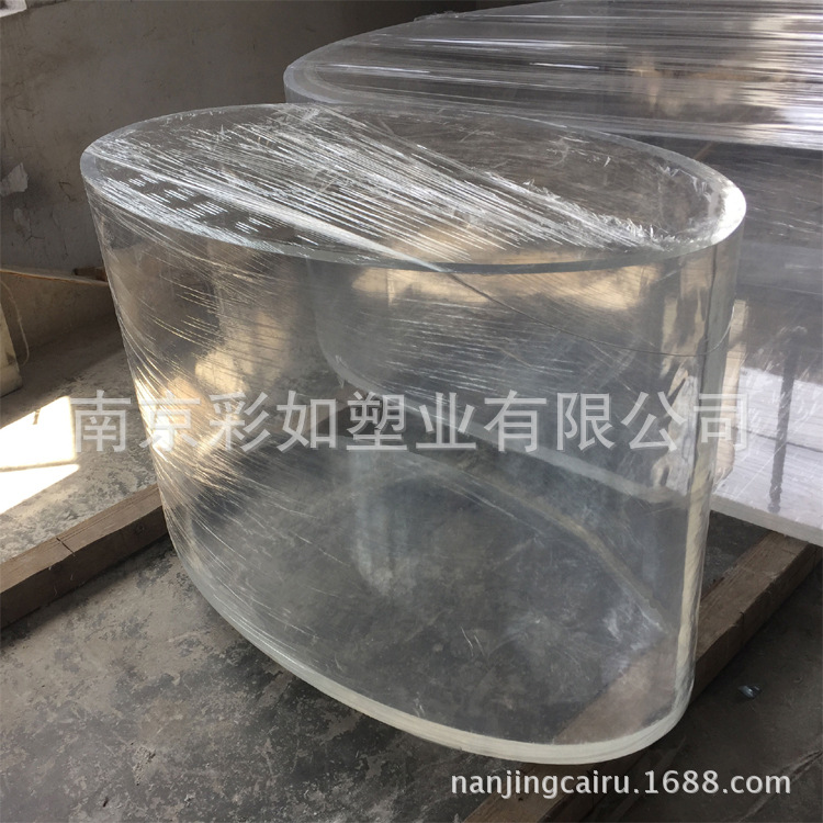 批发 小型生态鱼缸 迷你亚克力水族箱 有机玻璃塑料鱼缸