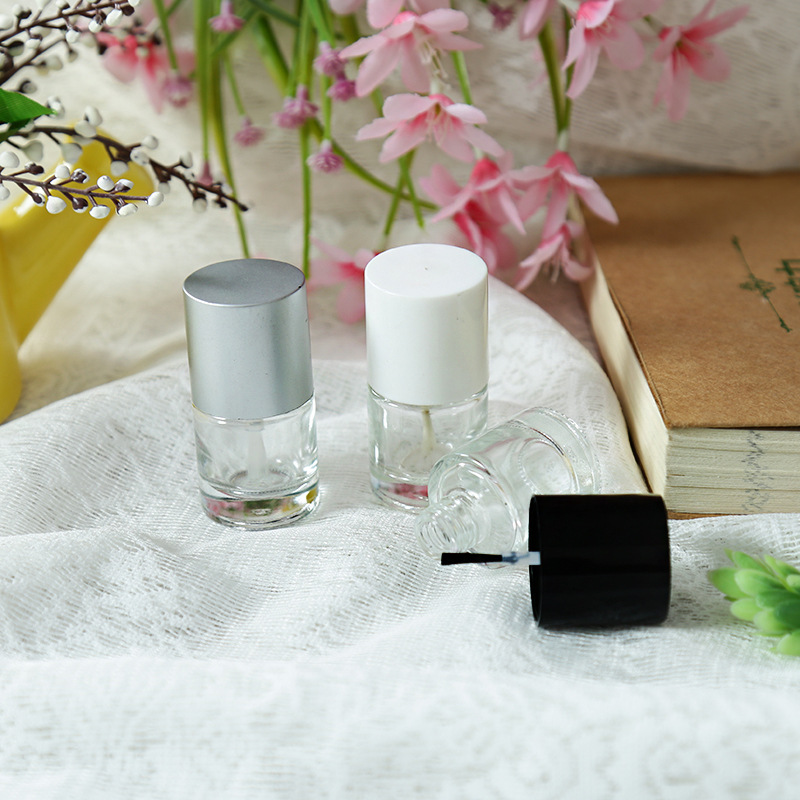 玻璃瓶汽车助粘剂胶水瓶甲油胶空瓶8ml光疗胶指甲油瓶厂家批发