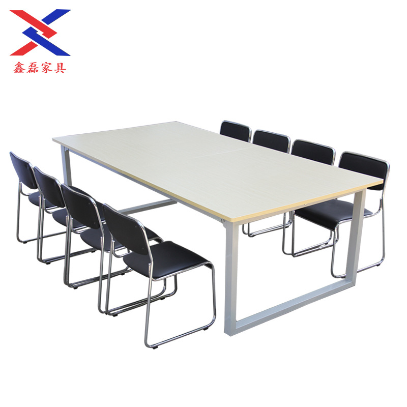 Manufactor Wood Plate Conference table Modern minimalist suit Negotiate Meeting train And pack desk