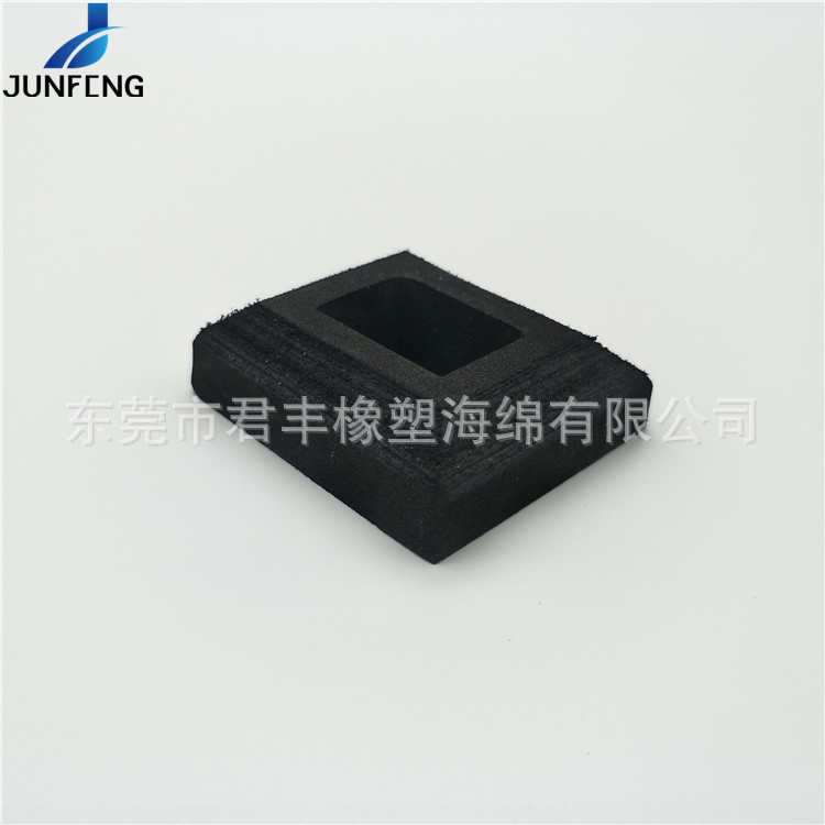 黑色环保无味EVA研磨加工研磨弧角斜坡 EVA线切割镂空成型