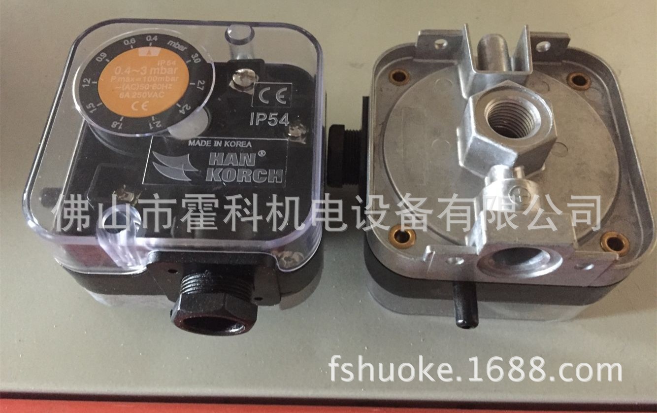 压力开关SGPS 3V 0.4-3mbar