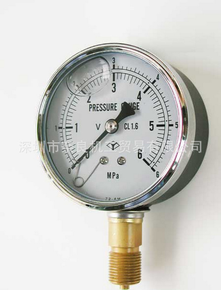 日本淀川计器YODOGAWA甘油压力表ADGT　R1/4　39*25MPA