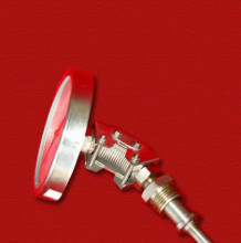 天湖儀表WSS481萬向型溫度計WSS-411耐震不銹鋼溫度計電接點