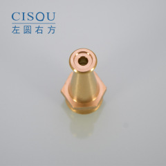 All-copper 4-inch outer wire high-pressure water jet car wash watering switch fire spray gun reel copper joint parts