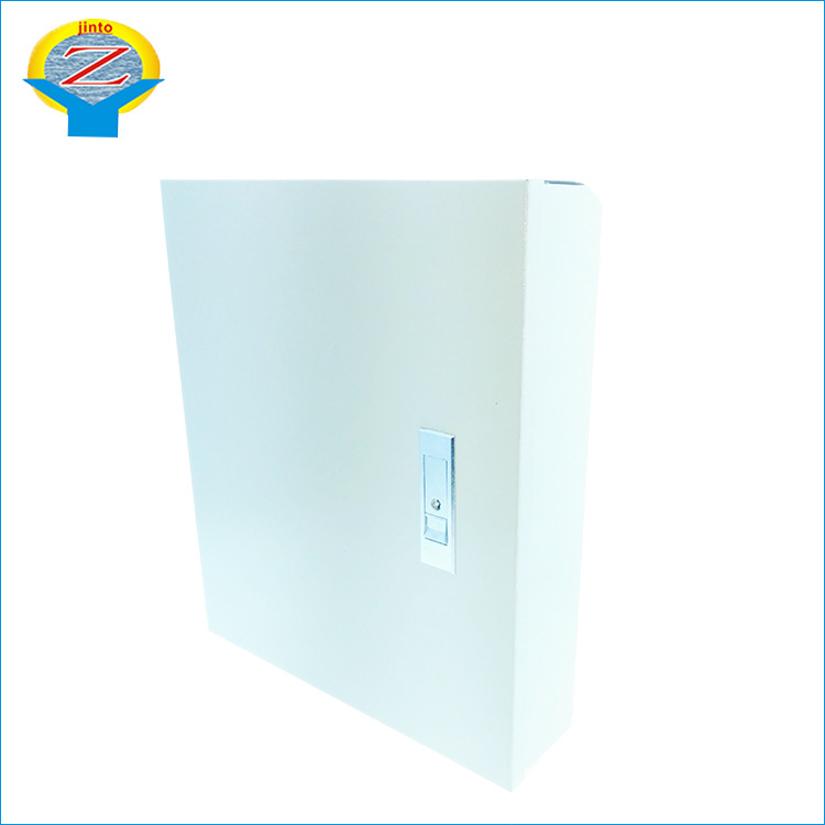 供应精图12芯光纤分线箱通信接入设备壁挂式外箱金属光纤箱